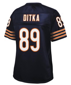 Mike Ditka Chicago Bears Nfl Pro Line Womens Retired Player Jersey - Navy - Robokeg