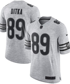 Mike Ditka Chicago Bears Retired Gridiron Gray Ii Limited Jersey - Gray Nfl - Robokeg