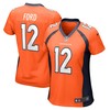 Mike Ford Denver Broncos Womens Game Player Jersey - Orange Nfl - Robokeg