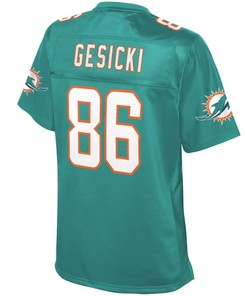 Mike Gesicki Miami Dolphins Nfl Pro Line Womens Player Jersey - Aqua - Robokeg