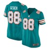 Mike Gesicki Miami Dolphins Womens Alternate Game Jersey Aqua Nfl - Robokeg