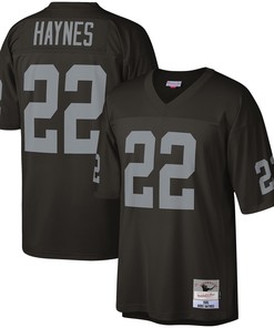 Mike Haynes Las Vegas Raiders Mitchell & Ness 1985 Legacy Replica Jersey - Black Nfl - Robokeg