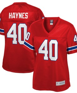 Mike Haynes New England Patriots Nfl Pro Line Womens Retired Player Jersey - Red - Robokeg