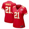 Mike Hughes Kansas City Chiefs Womens Game Jersey - Red Nfl - Robokeg