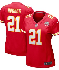 Mike Hughes Kansas City Chiefs Womens Game Jersey - Red Nfl - Robokeg
