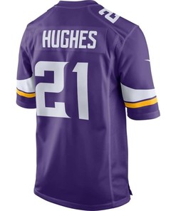 Mike Hughes Minnesota Vikings 2018 Nfl Draft First Round Pick Game Jersey - Purple - Robokeg