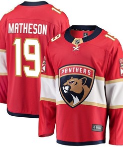 Mike Matheson Florida Panthers Breakaway Jersey - Red - Robokeg