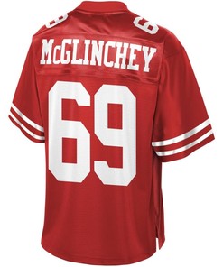 Mike Mcglinchey San Francisco 49ers Nfl Pro Line Team Player Jersey - Scarlet - Robokeg