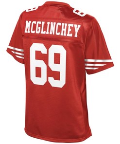 Mike Mcglinchey San Francisco 49ers Nfl Pro Line Womens Player Jersey - Scarlet - Robokeg