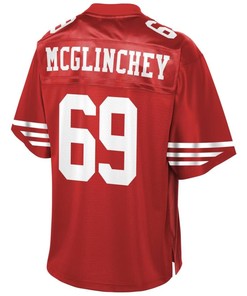 Mike Mcglinchey San Francisco 49ers Nfl Pro Line Youth Player Jersey - Scarlet - Robokeg