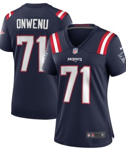 Mike Onwenu New England Patriots Womens Team Game Jersey - Navy Nfl - Robokeg