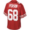 Mike Person San Francisco 49ers Nfl Pro Line Team Player Jersey - Scarlet - Robokeg