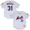 Mike Piazza 2000 New York Mets Mitchell & Ness Authentic Jersey - White Mlb - Robokeg