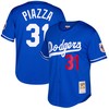 Mike Piazza Los Angeles Dodgers Mitchell & Ness Cooperstown Collection Mesh Batting Practice Jersey - Royal Mlb - Robokeg