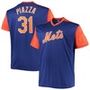 Mike Piazza New York Mets Cooperstown Collection Player Replica Jersey - Royal/orange Mlb - Robokeg
