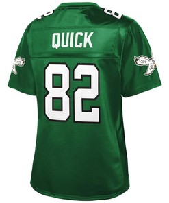 Mike Quick Philadelphia Eagles Nfl Pro Line Womens Retired Player Jersey - Kelly Green - Robokeg