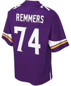 Mike Remmers Minnesota Vikings Nfl Pro Line Team Color Player Jersey - Purple - Robokeg