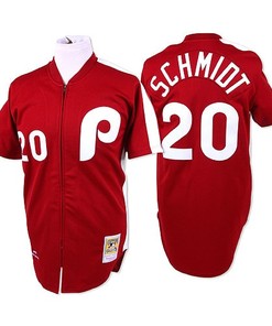Mike Schmidt 1979 Philadelphia Phillies Mitchell & Ness Authentic Throwback Jersey - Maroon Mlb - Robokeg