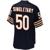 Mike Singletary Chicago Bears Nfl Pro Line Retired Player Jersey - Navy - Robokeg