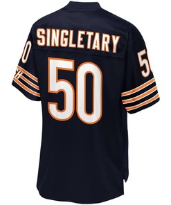 Mike Singletary Chicago Bears Nfl Pro Line Retired Player Jersey - Navy - Robokeg