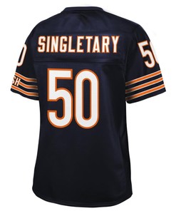 Mike Singletary Chicago Bears Nfl Pro Line Womens Retired Player Jersey - Navy - Robokeg