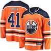 Mike Smith Edmonton Oilers Fanatics Branded Breakaway Team Color Player Jersey - Orange Nhl - Robokeg