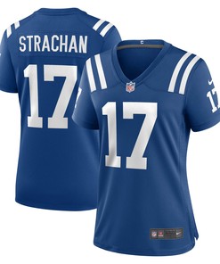Mike Strachan Indianapolis Colts Womens Game Jersey - Royal Nfl - Robokeg