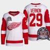 Mike Vernon 29 1997 Stanley Cup Detroit Red Wings Red Jersey 25th Anniversary - Robokeg
