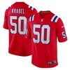 Mike Vrabel New England Patriots Retired Player Alternate Game Jersey - Red Nfl - Robokeg