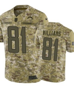 Mike Williams Jersey Nfl Camo Los Angeles Chargers - Robokeg