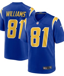 Mike Williams Los Angeles Chargers Game Jersey Royal Nfl - Robokeg