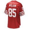 Mike Wilson San Francisco 49ers Nfl Pro Line Retired Player Jersey - Scarlet - Robokeg