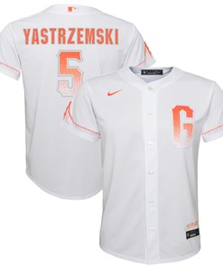Mike Yastrzemski San Francisco Giants 2021 City Connect Replica Player Jersey - White Mlb - Robokeg