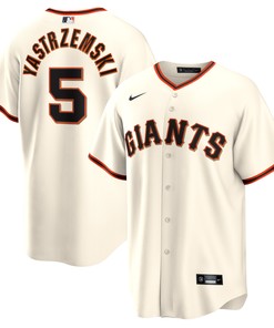 Mike Yastrzemski San Francisco Giants Home Replica Player Jersey - Cream Mlb - Robokeg