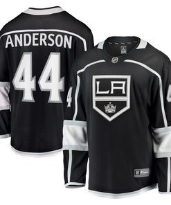 Mikey Anderson Los Angeles Kings Fanatics Branded Home Breakaway Player Jersey - Black Nhl - Robokeg