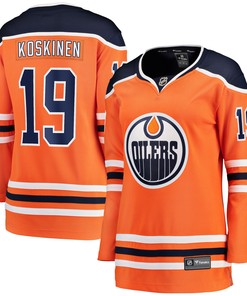 Mikko Koskinen Edmonton Oilers Fanatics Branded Womens Home Breakaway Player Jersey - Orange Nhl - Robokeg