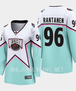 Mikko Rantanen 96 Colorado Avalanche 2023 All-Star Game Jersey White Equipment - Robokeg