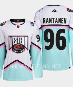 Mikko Rantanen 96 Colorado Avalanche 2023 All-Star Game Jersey White Equipment - Robokeg