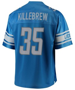 Miles Killebrew Detroit Lions Nfl Pro Line Team Color Player Jersey - Blue - Robokeg