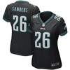 Miles Sanders Philadelphia Eagles Womens Game Jersey Black Nfl - Robokeg