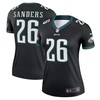 Miles Sanders Philadelphia Eagles Womens Legend Jersey Black Nfl - Robokeg