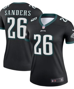 Miles Sanders Philadelphia Eagles Womens Legend Jersey Black Nfl - Robokeg