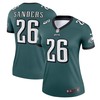 Miles Sanders Philadelphia Eagles Womens Legend Jersey - Midnight Green Nfl - Robokeg
