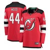 Miles Wood New Jersey Devils Fanatics Branded Womens Breakaway Jersey - Red Nhl - Robokeg