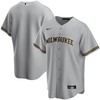 Milwaukee Brewers 2020 Mlb Light Grey Jersey - Robokeg