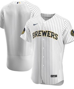 Milwaukee Brewers 2020 Mlb White Jersey - Robokeg