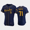 Milwaukee Brewers 71 Josh Hader Alternate Team Navy Jersey - Robokeg