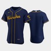 Milwaukee Brewers Alternate Team Navy Jersey - Robokeg