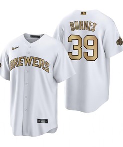 Milwaukee Brewers Corbin Burnes White 2022-23 All-Star Game Jersey - Robokeg