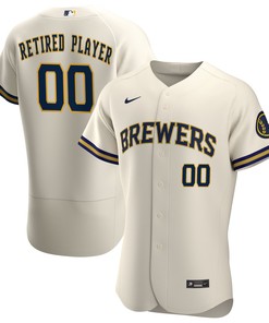 Milwaukee Brewers Home Pick-a-player Retired Roster Authentic Jersey - Cream Custom Jerseys Mlb - Robokeg